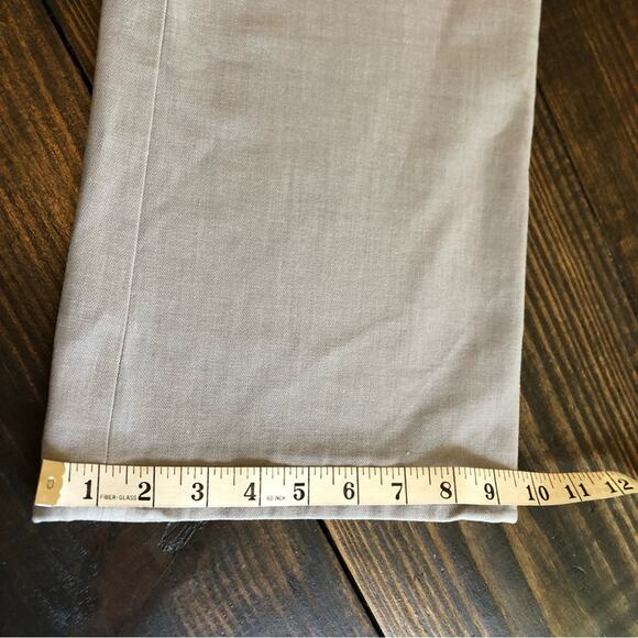 Express Editor Wide Leg Trousers Women’s 30 Gray Career Office Pants Comfort - Picture 11 of 12